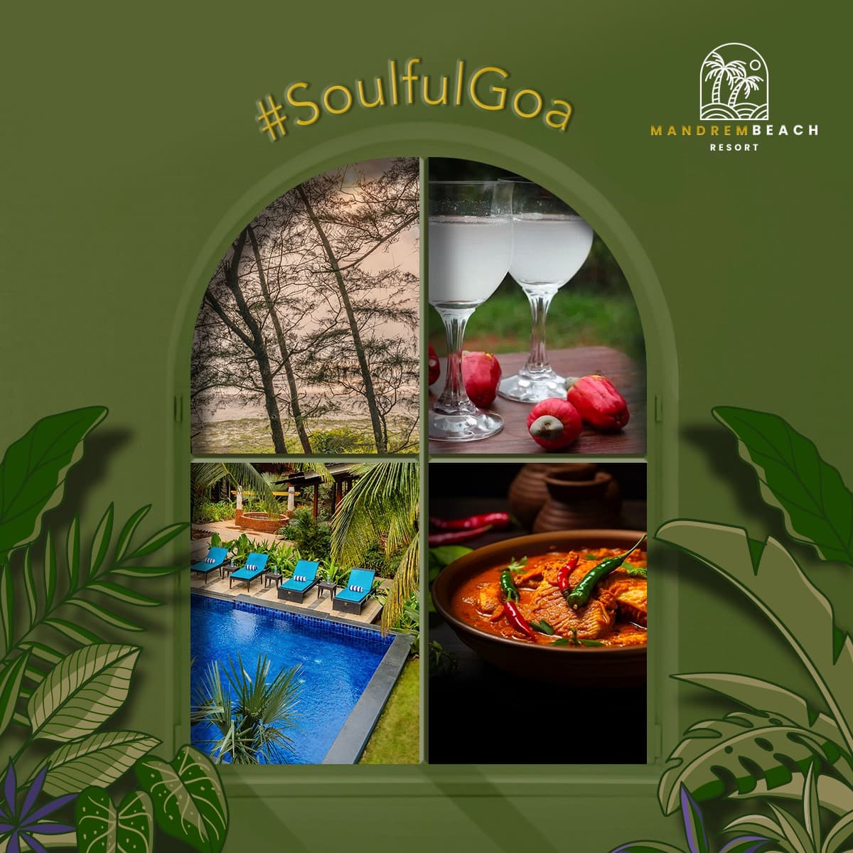 Soulful Goa destination creative